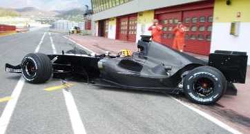 Minardi PS05 Shakedwon