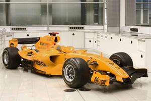 McLaren Mercedes Interim Orange Livery